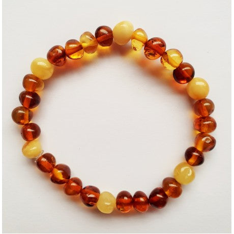 5 Affirmations bracelet (AABX5 Cognac)