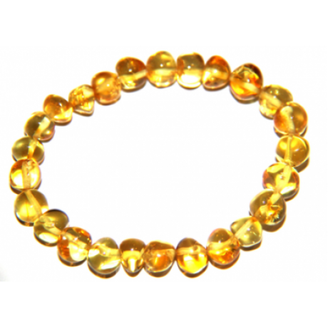 Baltic Amber Anklet (BAAE Honey)