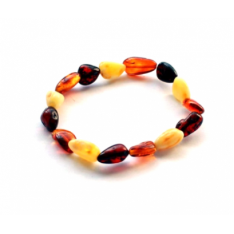 Baltic Amber Bracelet (AB10F)