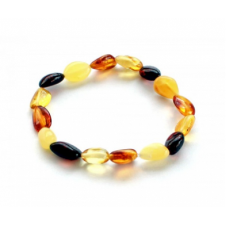 Baltic Amber Bracelet (AB10G)