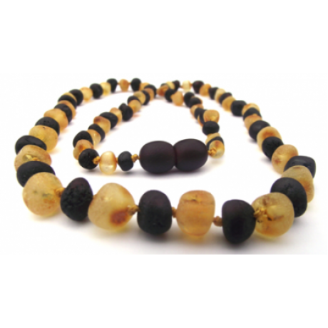 Raw Baltic Amber Necklace (ANR5)