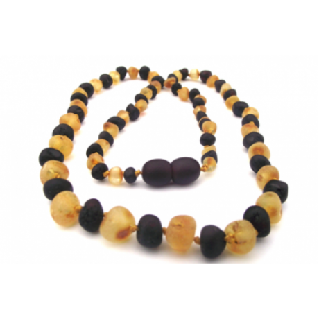 Raw Baltic Amber Necklace (ANR5)