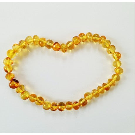 Baltic Amber Anklet (BAAE Honey)