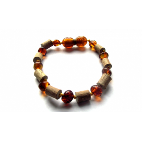 Hazelwood & Amber Bracelet/Anklet (HABTA Cognac)