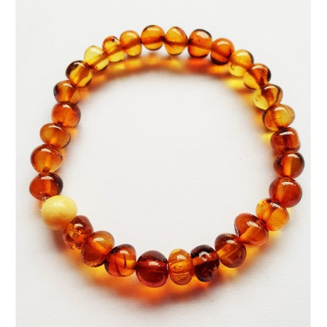 Affirmation bracelet (AAB Cognac)