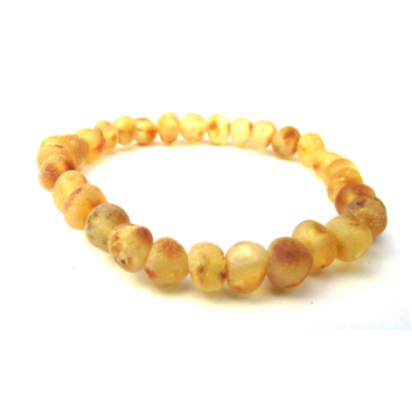 Raw Amber Bracelet (ABR Honey)