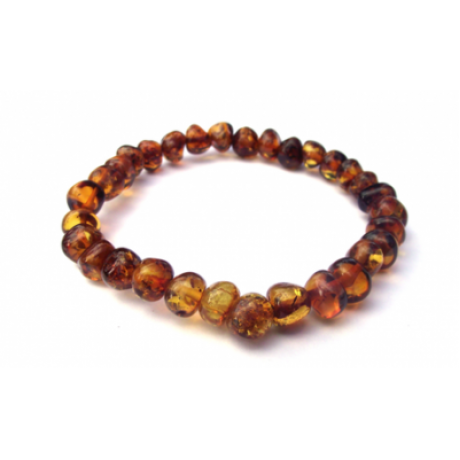 Baltic Amber Bracelet (ABP Cognac)