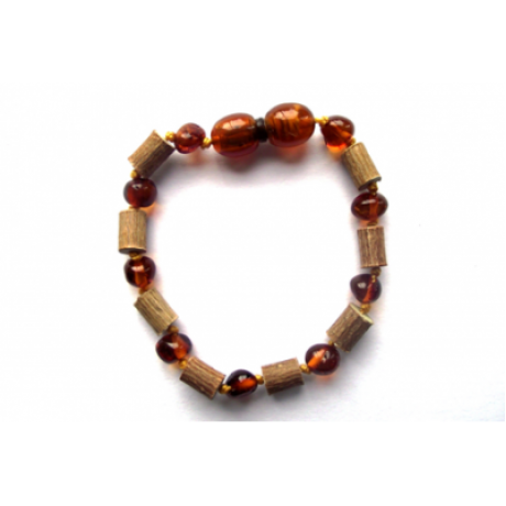 Hazelwood & Amber Bracelet/Anklet (HABTA Cognac)