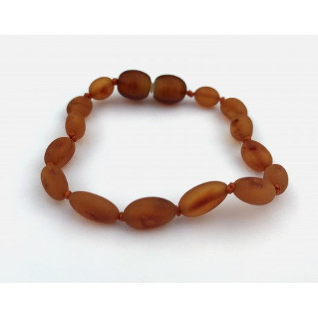 Raw Amber Bracelet/Anklet (BTABR Cognac)