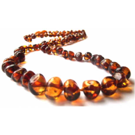 Baltic Amber Necklace Cognac (ANP Cognac)