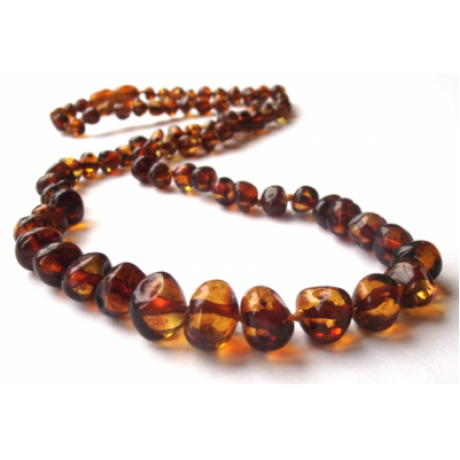 Baltic Amber Necklace Cognac (ANP Cognac)