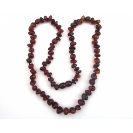 Baltic Amber Necklace Dark Cognac (ANPDCognac)