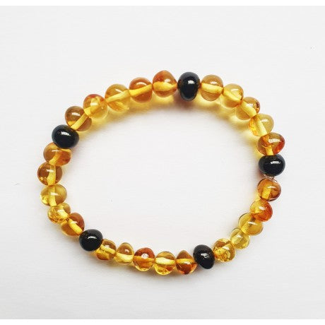 6 Affirmations bracelet (AABX6 Honey)