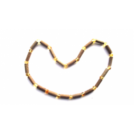 Hazelwood & Amber Necklace (HAN Honey)
