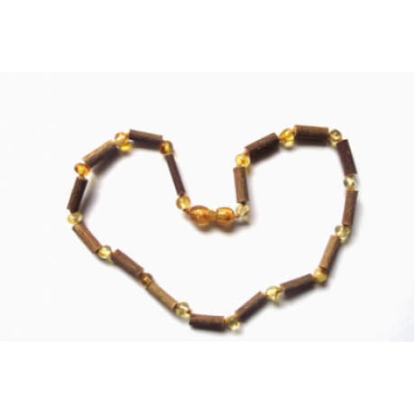 Hazelwood & Amber Necklace (HABTN Honey)