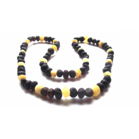 Raw Baltic Amber Necklace for Men (ANMRAW)