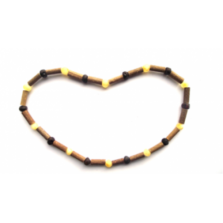 Hazelwood & Amber Necklace for Men (HAMN)