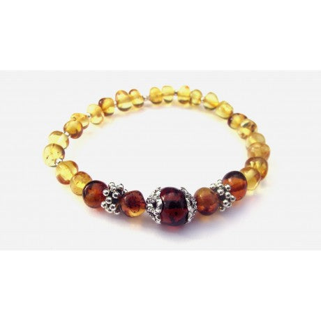 Baltic Amber Bracelet (ABMIX1-1)