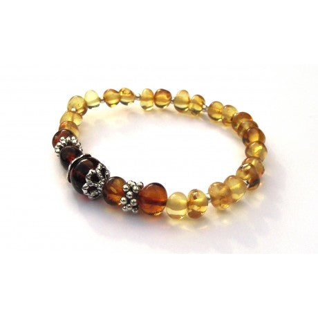 Baltic Amber Bracelet (ABMIX1-1)