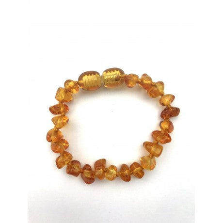 Raw Amber Rainbow Bracelet - Precious Amber