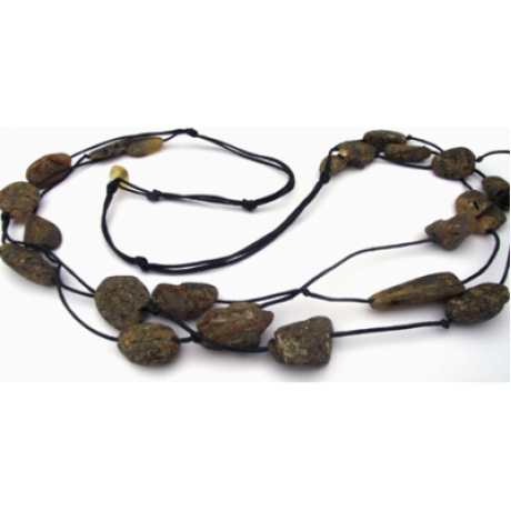 Raw Baltic Amber Necklace (ANSS3)