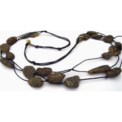 Raw Baltic Amber Necklace (ANSS3)