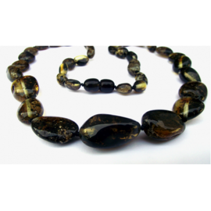 Baltic Amber Necklace (ANPOD Green)