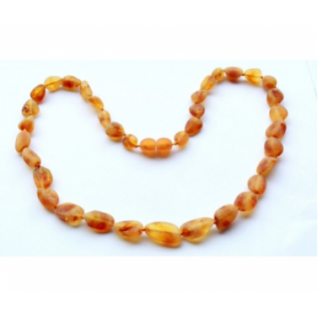 Raw Baltic Amber Necklace (ANRO Honey)