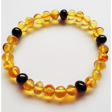 6 Affirmations bracelet (AABX6 Honey)