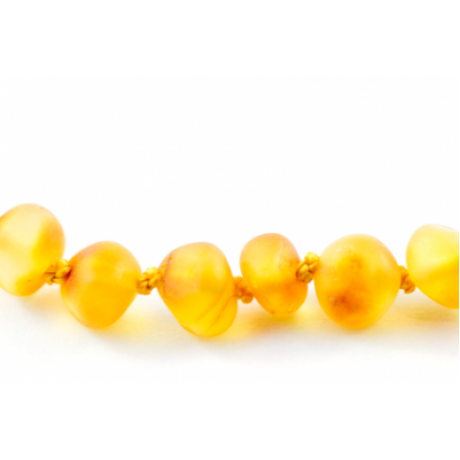 Raw Amber Necklace (ANR Honey)